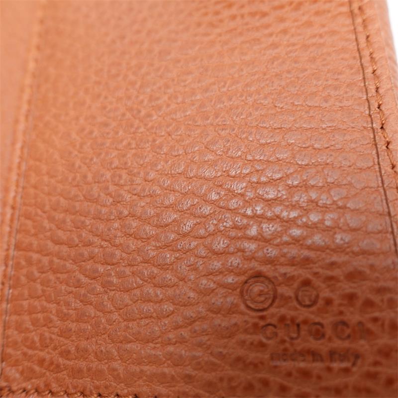 Pre-owned Gucci Brown Calfskin Wallet-TS