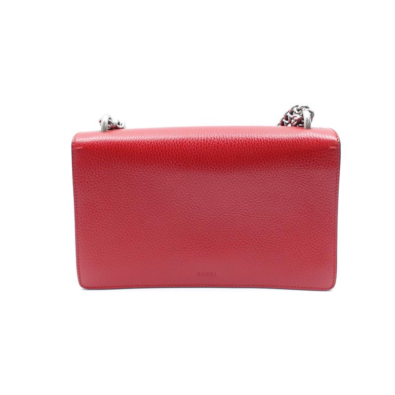 Pre-owned Gucci Dionysus Red Calfskin Shoulder Bag