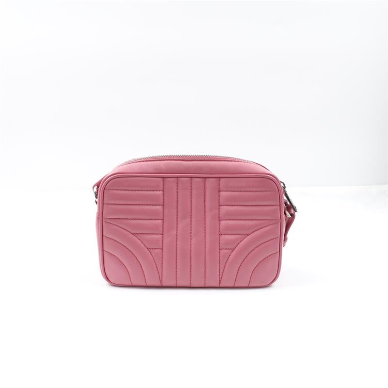 Pre-owed Prada Pink Calfskin Shoulder Bag