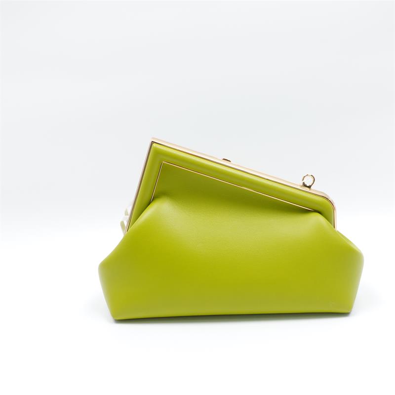 Pre-owned Fendi First Green Calfskin Shoulder Bag