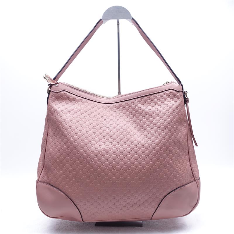 Pre-owned Gucci GG Pink Calfskin Shouder Bag