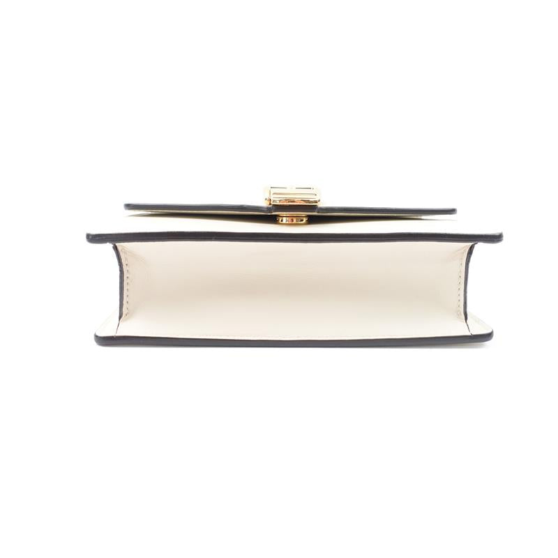 【DEAL】Gucci Sylvie Mini White Calfskin Cross Body Bag