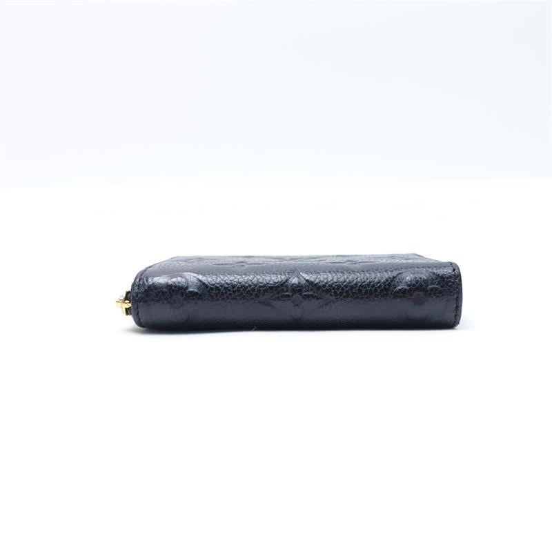 【DEAL】Pre-owned Louis Vuitton Portefeuille Black Calfskin Short Wallet