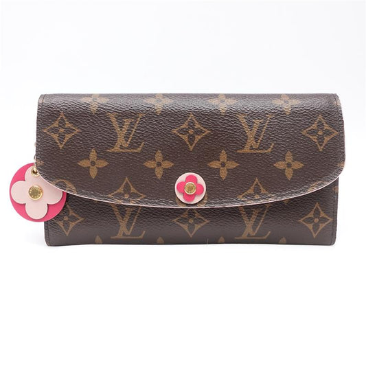 Pre-owned Louis Vuitton Monogram Coated Canvas Long Wallet