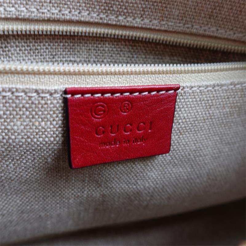 【DEAL】Pre-owned Gucci GG Burgundy Calfskin Shoulder Bag