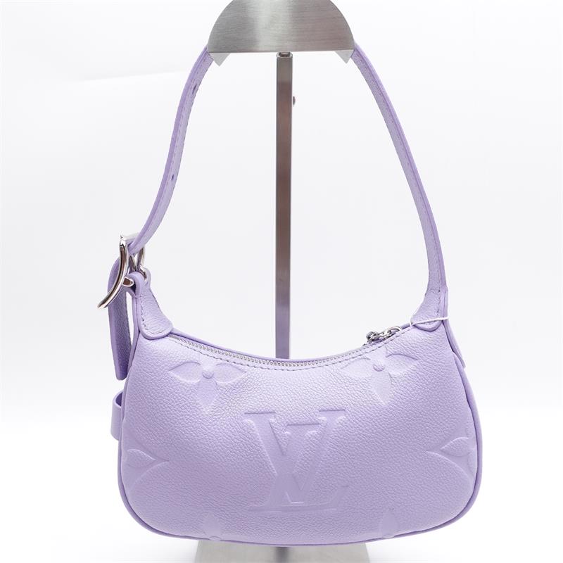 Pre-owned Louis Vuitton Moon Purple Calfskin Shoulder Bag-HZ