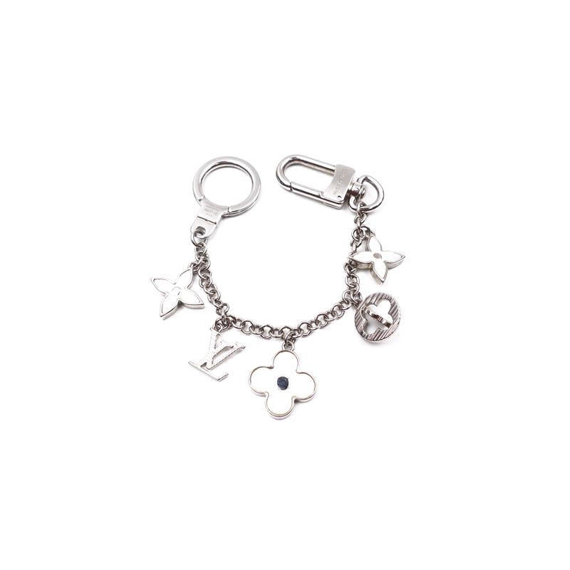 Pre-owned Louis Vuitton White Epi Charm