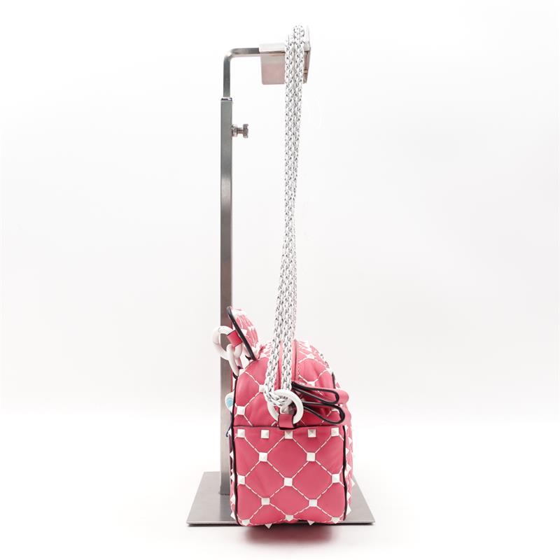 Pre-owned Valentino Pink Calfskin Shoulder Bag - HZ