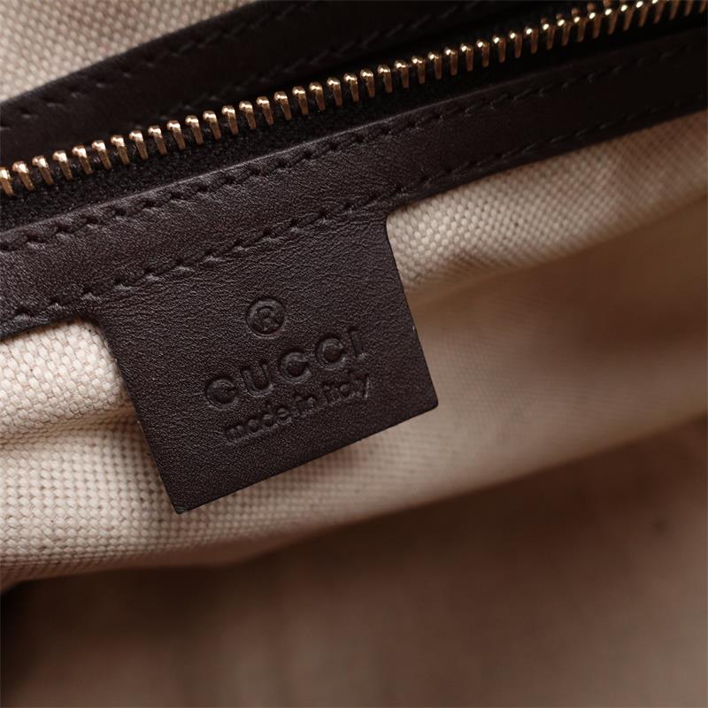 Pre-owned Gucci Ophidai Canvas Handle Bag