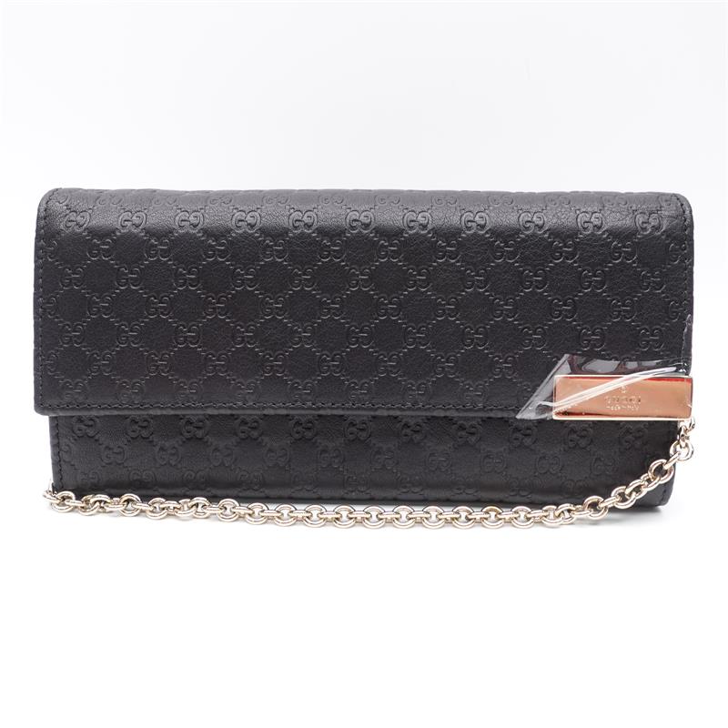 Gucci Guccisisma Calfskin Wallet On Chain