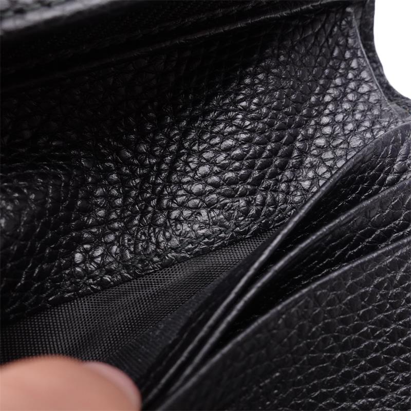 【Deal】Pre-owned GUCCI calfskin Small Leather Goods Black Wallet