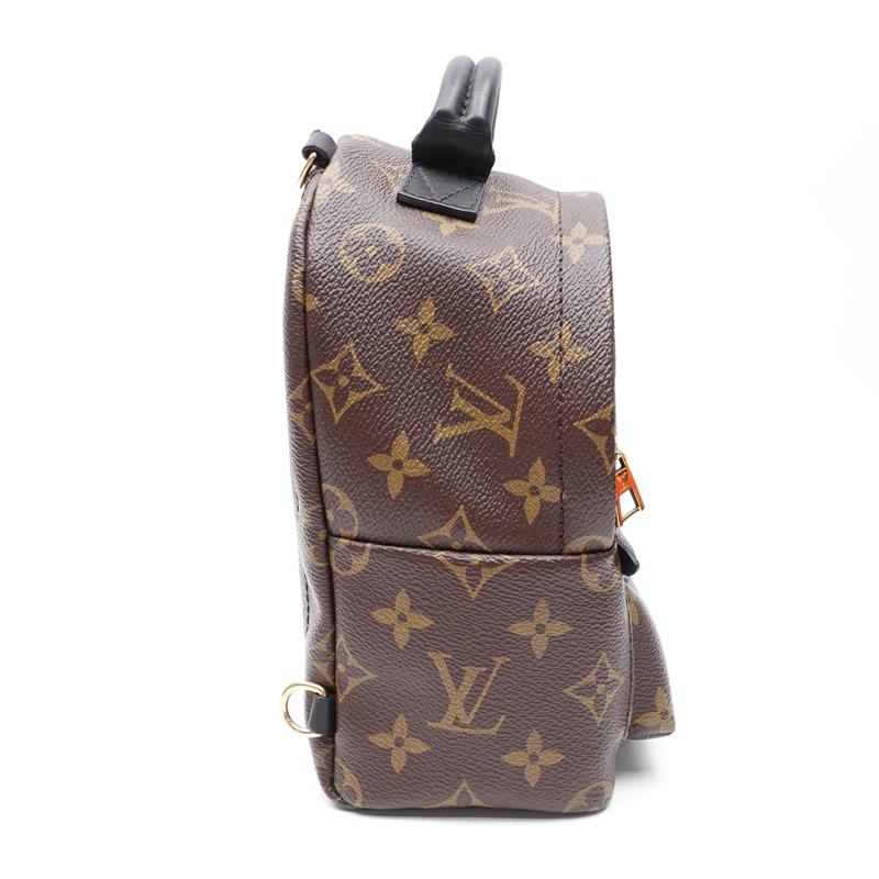 Pre-owned Louis Vuitton Palm Spring Mini Monogram Coated Canvas Backpack