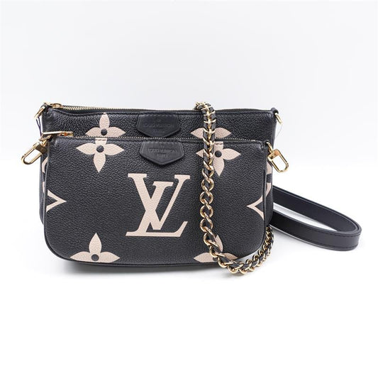 Pre-owned Louis Vuitton MULTI POCHETTE ACCESSOIRESE Calfskin Shoulder Bag