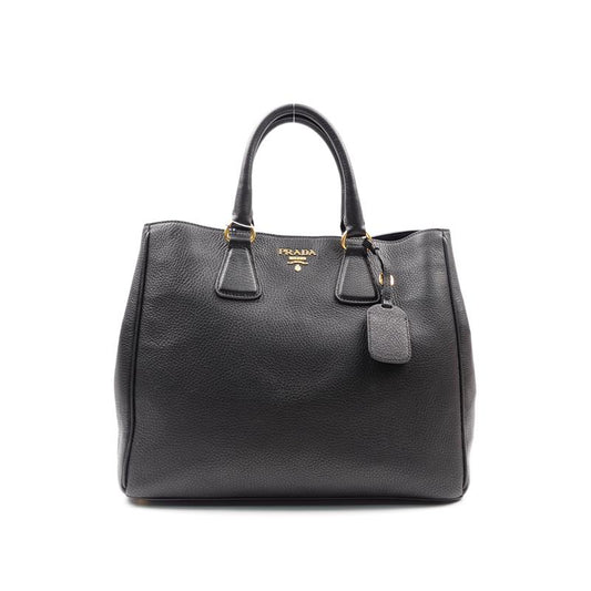 Pre-owned Prada Black Calfskin Handbag