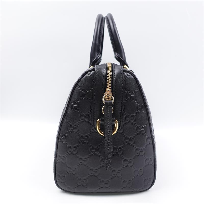 Pre-owned Gucci Black Calfskin Shoulder Bag