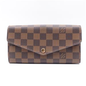 Louis Vuitton Brown Damier Ebene Canvas Wallet