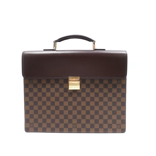 Pre-owned Louis Vuitton Altona Damier Eben Coated Canvas Handle Bag