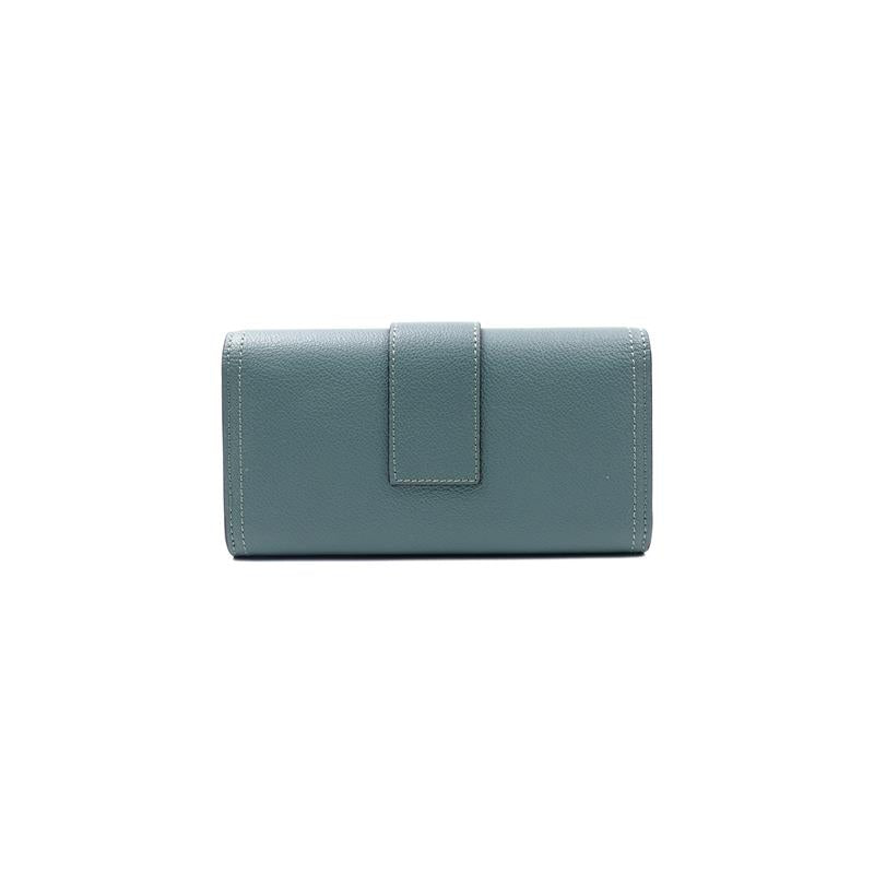 【DEAL】Pre-owned Burberry Green Calfskin Wallet