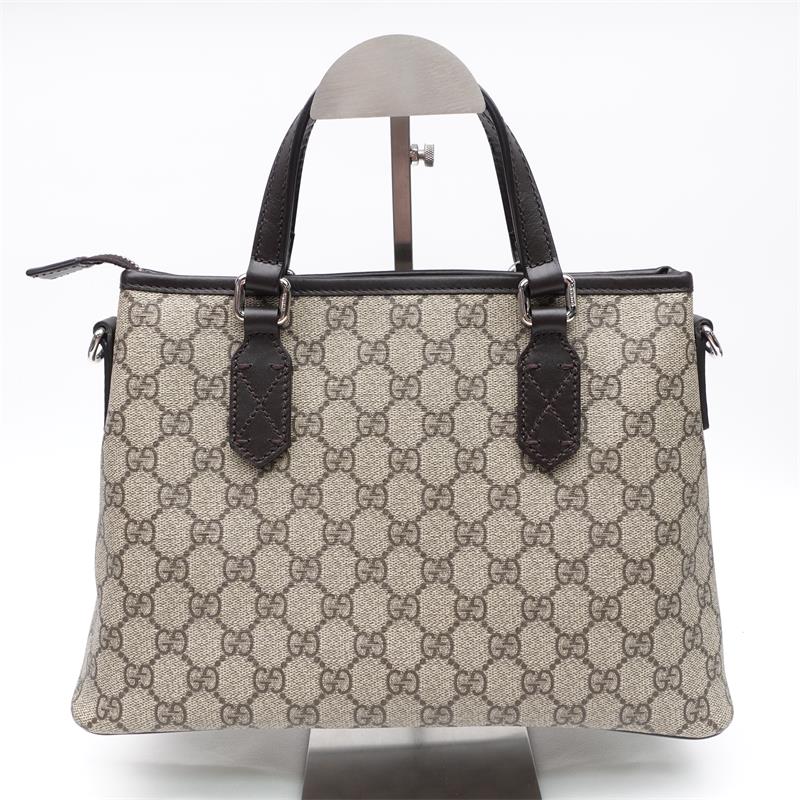 [Deal] Pre-owned Gucci Brown Coated Canvas Shoulder Bag