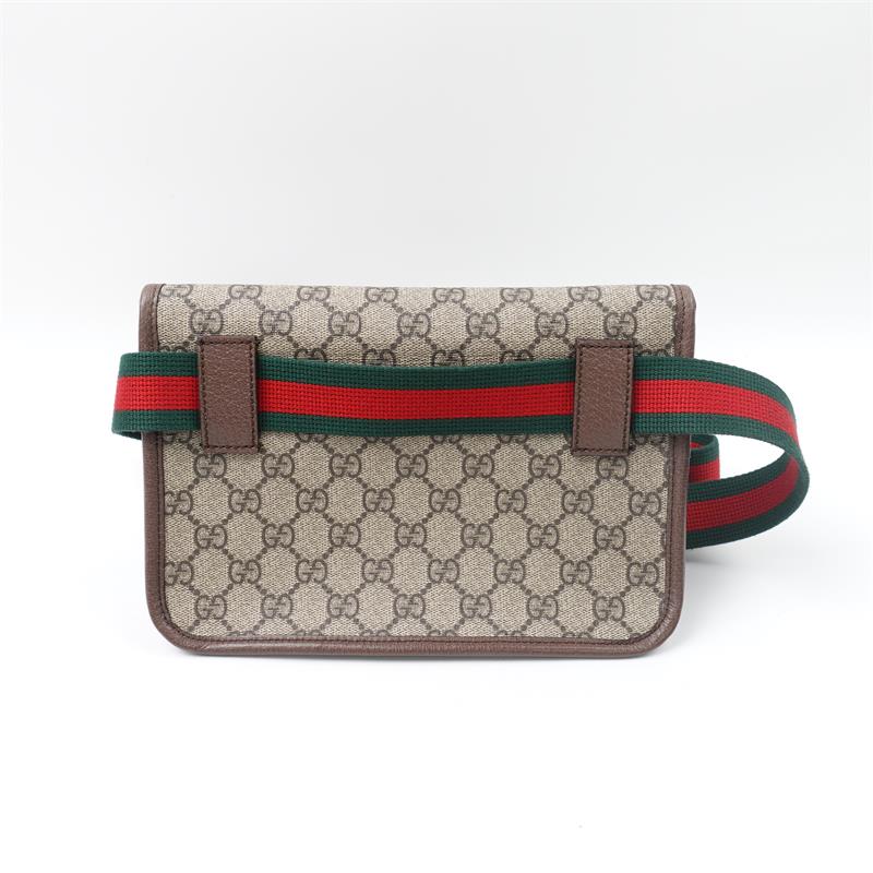 Pre-owned Gucci GG Supreme Coated Canvas Belt Bag-HZ