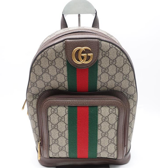 【Bundle】Pre-owned Gucci Ophidia Backpack & Gucci Ophidia Wallet