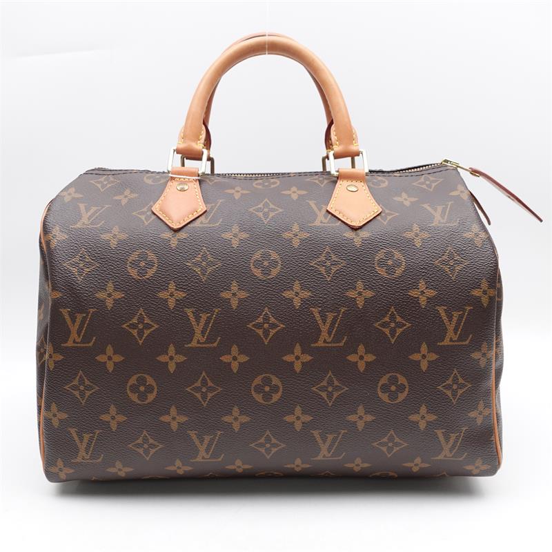 Pre-owned Louis Vuitton Speedy 30 Monogram Handbag-TS