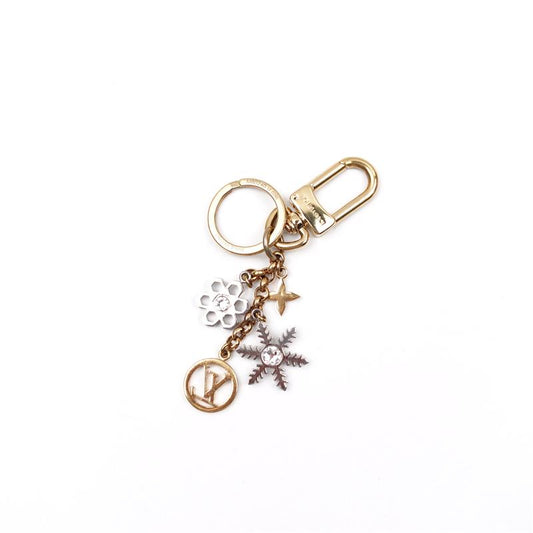 Pre-owned Louis Vuitton Snowflake Metal Bag Charm