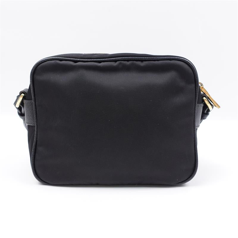 Pre-owned Prada Black Nylon Shoulder Bag