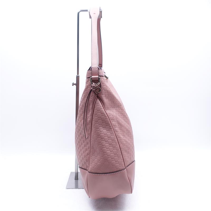 Pre-owned Gucci GG Pink Calfskin Shouder Bag