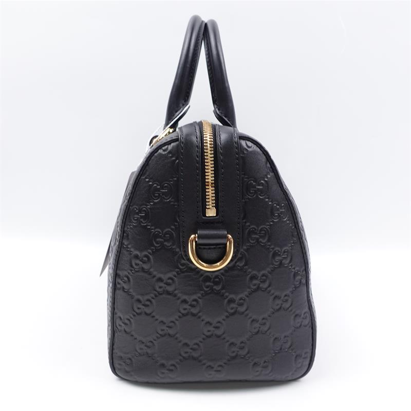 Pre-owned Gucci Black Calfskin Shoulder Bag