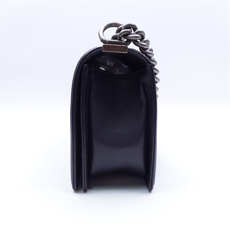 Chanel Leboy Black Caviar Shoulder Bag-TS