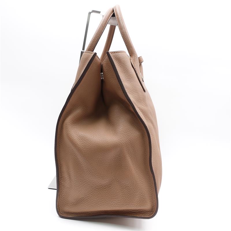 【DEAL】Prada Milktea Color Calfskin Handbag