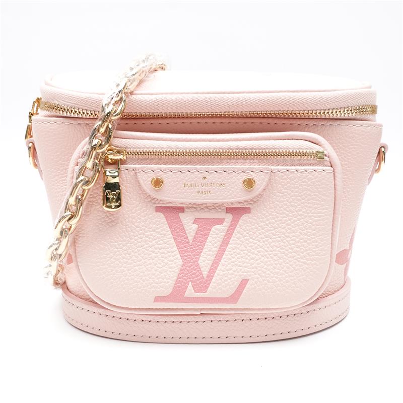 Pre-owned Louis Vuitton Pink Bumbag Calfskin Bumbag