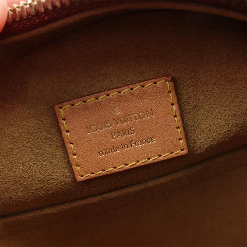 Pre-owned Louis Vuitton Boite Chapeau Souple Brown Coated Canvas Shoulder Bag-HZ