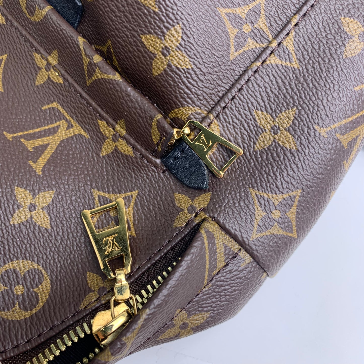 【DEAL】Pre-owned Louis Vuitton Coated Canvas Backpacks Palm Springs Monogram Backpack-HZTT