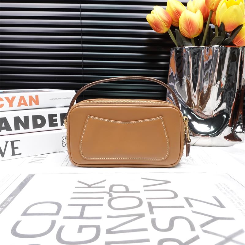 [Deal] Pre-owned Miumiu Tan Calfskin Camera Bag