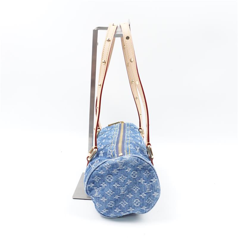 Pre-owned Louis Vuitton Denim Blue Shoulder Bag-TS