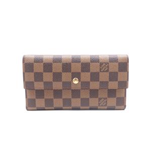 Louis Vuitton MICRO Damier Ebene Brown Canvas Long Wallet