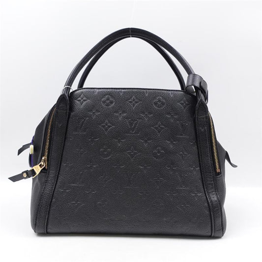 Pre-owned Louis Vuitton Marais Black Empreinte Leather Tote