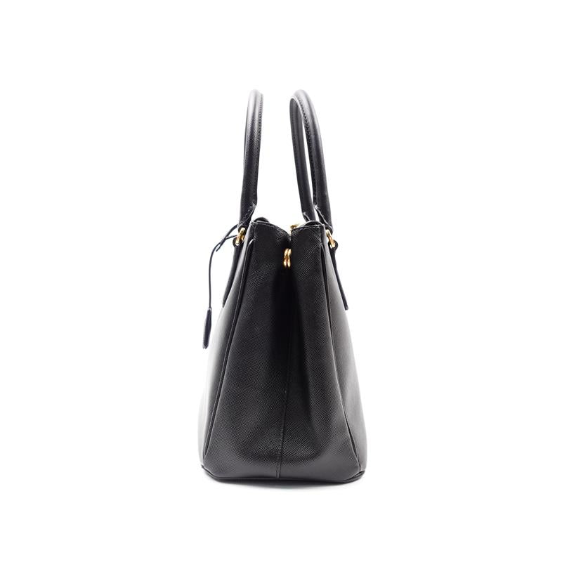 Prada Galleria Black Saffiano Handbag