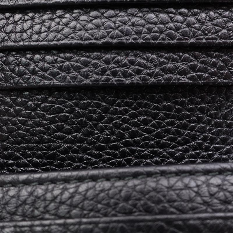 【Deal】Pre-owned GUCCI calfskin Small Leather Goods Black Wallet