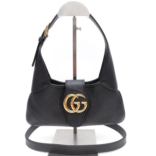 Gucci Aphrodite Black Calfskin Shoulderbag-TS