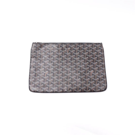 Goyard Monogram Coated Canvas Clutch