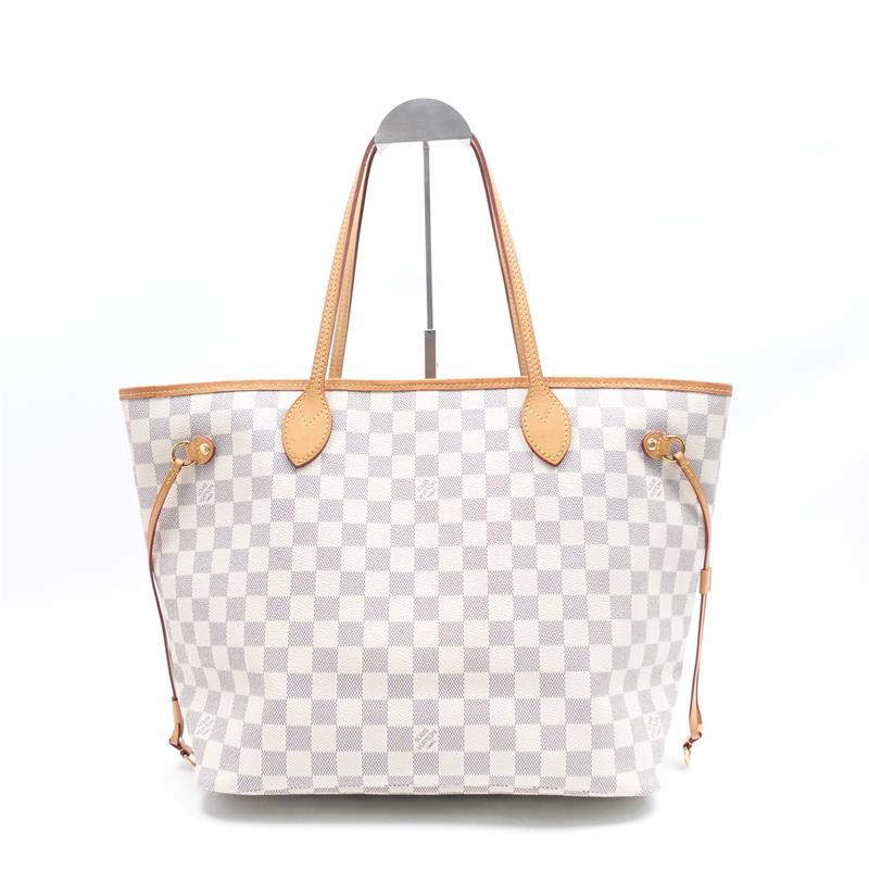 Louis Vuitton Neverfull Damier Azur Coated Canvas Tote MM-TS