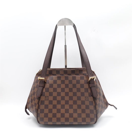 【Company Deal】Pre-owned Louis Vuitton Brown Belem Coated Canvas Handle Bag-HZ