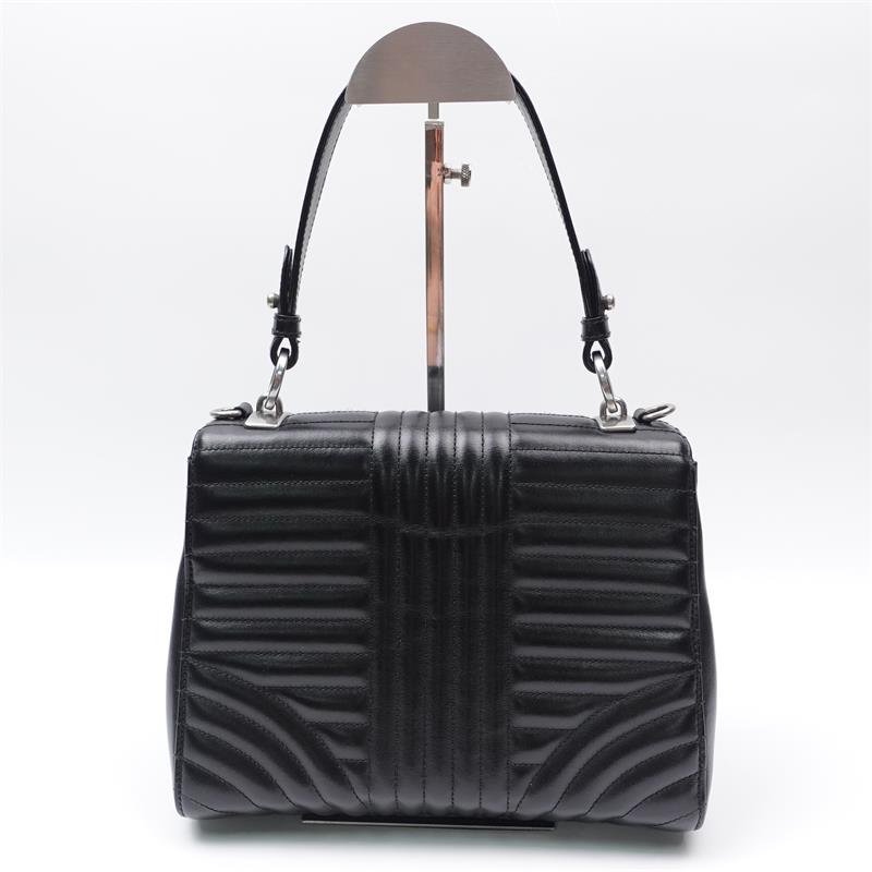 Prada Diagramme Black Calfskin Crossbody