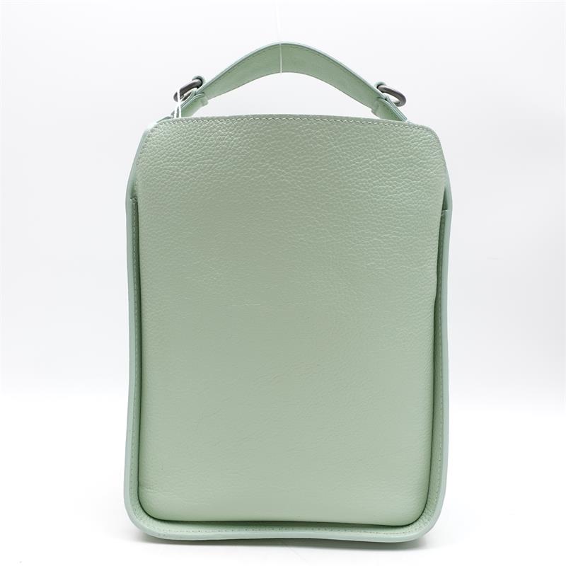 Pre-owned Balenciaga Tool 2.0 Green Calfskin Shoulder Bag-HZ