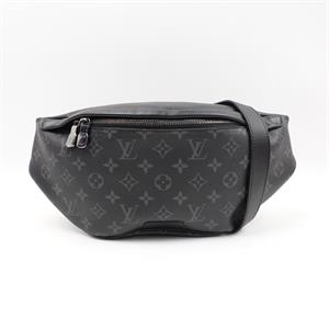 【DEAL】Pre-owned Louis Vuitton Canvas Belt Bags Discovery Monogram Black Coated Bum Bag - HZTT