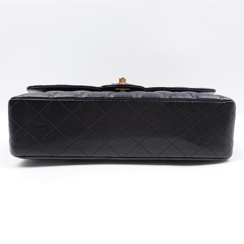 Pre-owned Chanel CF Black Calfskin Shoulder Bag