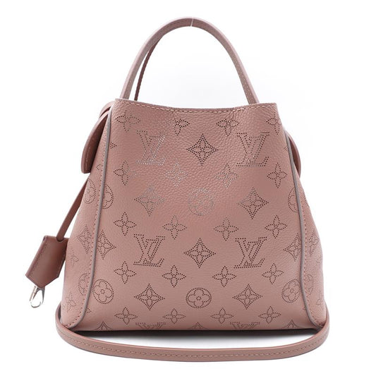 Pre-owned Louis Vuitton Pink Hina Calfskin Shoulder Bag-HZ